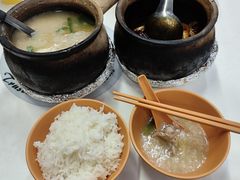 -长城砂煲田鸡粥