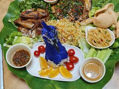 -沐毫傣泐云南菜孔雀宴•手抓饭傣味烧烤(曼听公园店)