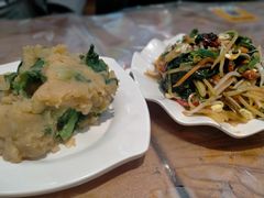 小白菜土豆泥-韩师傅老大同刀削面(北苑路店)