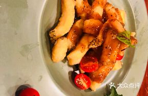 Enoki Mushroom with Scallop