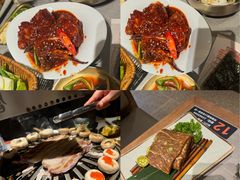 -草家酱蟹炭火烤肉店(珲春南路一店)