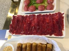 新鲜现切鲜嫩肉-古乐牛香·鲜牛肉自助火锅(南京总店)