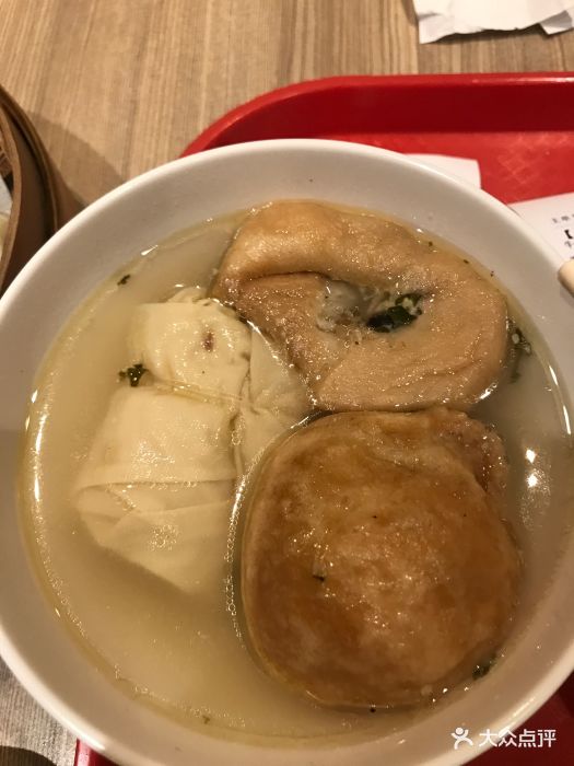 知味观·杭州特色小吃点心(湖滨店)面筋百叶包图片 - 第1张