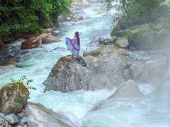 -西岭雪山大飞水景区