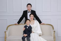-时光纪亲子全家福照相馆(静安店母女写真父母纪念照)