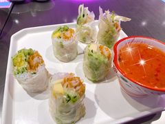 香芒龙利柳米纸卷-新越盏·东南亚料理(捷登都会店)