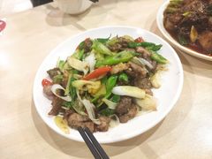葱爆羊肉-上海交通大学新疆餐厅