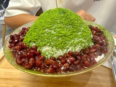 抹茶红豆鲜奶冰-MINIPOPO鲜奶·甜品(宽厚里店)