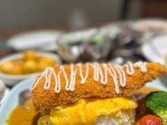 咖喱龙利鱼扒饭-和平馆·地道港澳茶餐厅(西门口店)