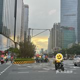 傍晚的天空