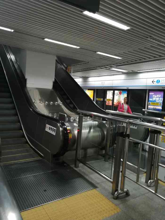 绿色出行,我选择坐地铁田贝站