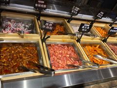 自助取餐区-韩京炭火烤肉自助料理(柯桥万达店)