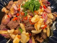 红葱头白灼牛肉-誉八仙粤菜(万象天地店)
