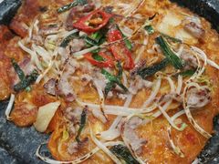 泡菜饼-神仙雪浓汤(明洞店)