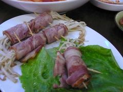 金针菇培根-郑阿姨的家·이모네·韩料&烤肉(武川路店)