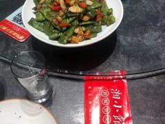 橄榄炒扁豆-湘小馆剁椒鱼头(金帝商务大厦店)