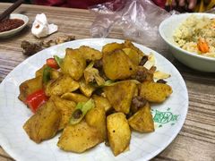 炸土豆块-清真·益鑫羊肉手抓馆(花园北街店)