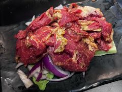 现拌鲜牛肉-吉志烤肉(太原总店)