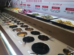自助调料区-海底捞火锅(万达广场店)