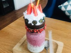 奇亚籽莓果奶昔-花舍·新派粤菜·西餐·下午茶(亚运村·鸟巢店)