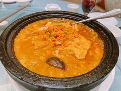 石锅海胆豆腐-谷语中餐厅
