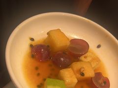百香果拌水果-桂小厨广西菜(万象城店)