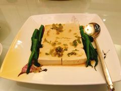 头抽葱花蒸山水豆腐-东海朗廷酒店-唐阁T’ANG COURT 中餐厅