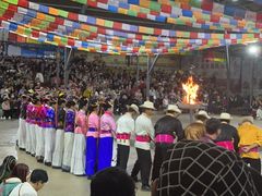 -摩梭传统篝火晚会