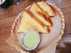 牛乳吐司配手作斑斓酱-曼谷食堂·泰国家庭料理(丹桂路店)