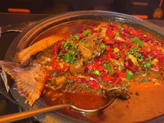 -探鱼·鲜青椒爽麻烤鱼(北京路天河城店)