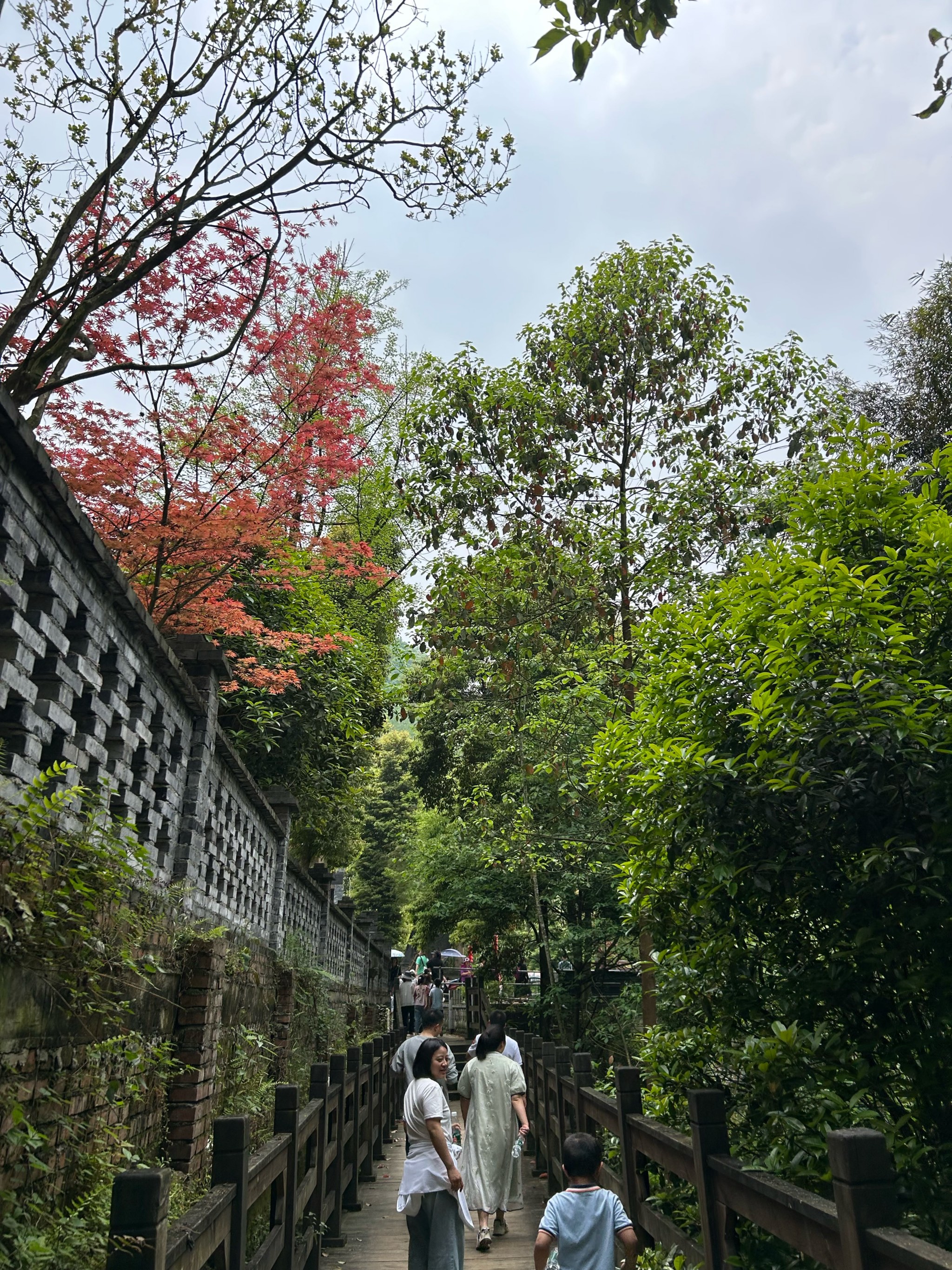 街子古镇康道多长图片