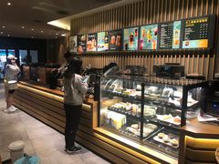 面包甜点陈列柜-星巴克(北京万科时代广场店)