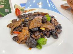 鲜菇炒肉片-渔民新村(番禺总店)