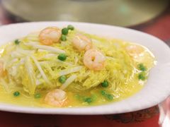 鲜虾扒白菜-玉华台饭庄(裕中西里小区店)