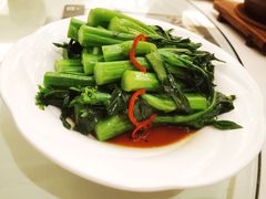 白灼菜心-利苑酒家(宜安广场店)