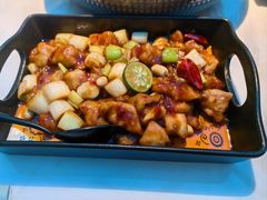 宫保三黄鸡-花开餐厅(环湖中路店)