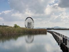 -太湖湖滨国家湿地公园-停车场