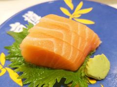 三文鱼生鱼片-京樽回転寿司(奥林匹克店)