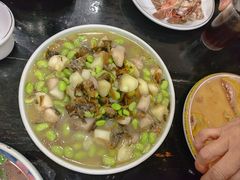 咸菜毛豆炒菱角-绍兴名菜馆(可乐路店)