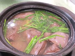 韭菜鸡红汤-区海鸡场饭店(石壁店)