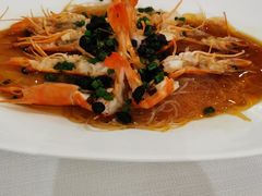 蒜蓉粉丝蒸红虾-醉辉皇上海之巅(上海中心大厦店)