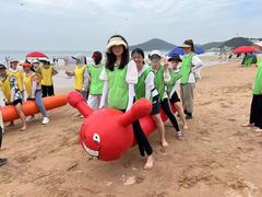 -山海一众流清河沙滩露营地·团建拓展·沙滩烧烤