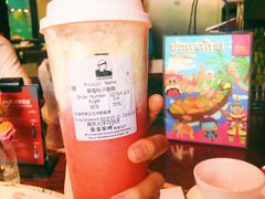 草莓桃子酪酪-LELECHA乐乐茶(新街口大洋店)