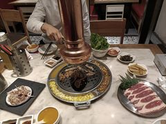 炭底玉米豆芽蒸蛋-韩宫宴烤肉·料理(南京江宁万达店)