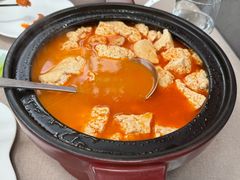 松茸虾汤老豆腐-花家怡园(四合院总店)
