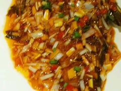 葱烧武昌鱼近照-黄鹤楼湖北特色菜(高碑店)