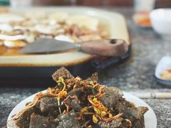 凉粉皮-宏宏无烟石板烧烤