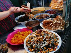 -清真马乐贝腊牛肉蛋黄菜夹馍(马蓉洒金桥店)