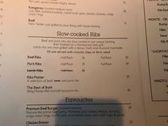菜单-The Meat & Wine Co Southbank(南岸店)
