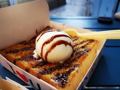 香草冰淇淋厚吐司-阿信厚吐司(曾厝垵店)